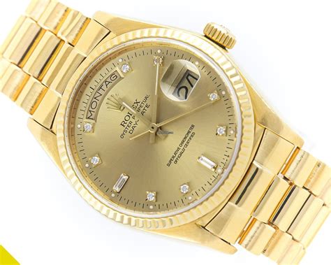 rolex day date 18k gebraucht|Kostenloser Service .